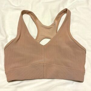 Lorna Jane Sports Bra- size small - pale pink